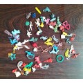 Vintage charms (x65). Mix from the 50s