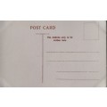Vintage post card - South Africa - Doornfontein railway station