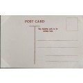 Vintage post card - South Africa - Park Station/Johannesburg