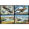 South African Defence - Incomplete set of Cigarette Cards (x44)