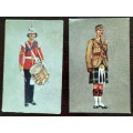 South African Defence - Incomplete set of Cigarette Cards (x44)