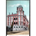 Vintage post card - South Africa - Johannesburg fire station