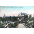 Vintage post card - South Africa - Johannesburg - High Commissioner`s residence