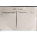Vintage post card - South Africa - Johannesburg - the corner house