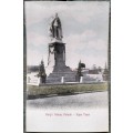 Vintage post card - South Africa - Cape town - King`s statue