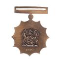 MILITARY MERIT MEDAL - FULL SIZE - NO RIBBON- NUMBERED 17497.