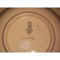 ROYAL DOULTON DISPLAY BOWL. PEMBROKE CASTLE SIZE, 24CM