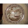 BEAUTIFUL DISPLAY PLATE THE FLYING CLOUD. SIZE, 30CM