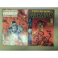 Warrior - 6 Large Magazine/Comic