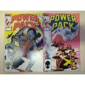 Power Pack + Power Man & Iron fist - 7 Comics