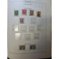 Rhodesias - Preprinted album and stamps