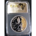 1992 BARCELONA OLIMPICS SILVER R2 PROOF COIN