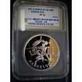 1992 BARCELONA OLIMPICS SILVER R2 PROOF COIN