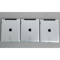 LOT OF THREE APPLE iPAD 2 MODEL: A1396 - (FOR PARTS ONLY/READ DESCRIPTION)