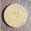 1942 South African Penny, Trench Art