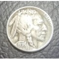 USA, 5 Cents (Buffalo), 1936