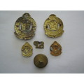 SA 6 Old Railway Police Badges.