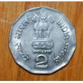 ` India 2 Rupees 2000 `