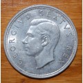 ` 1950 - 5 Shilling Cracked Die `