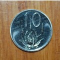 ` 1989 Unc 10 Cent `