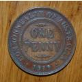 ` Australian 1919 dot below - 1 Penny `