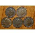 ` Lot of Netherland 1 Cent Coins `