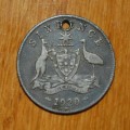 ` Australian 1920M Six Pence `