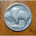 ` American 5 Cent Buffalo Nickel - 1936 `