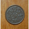 ` 1934 - 1/2 Cent Netherland Coin `