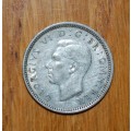 ` British 6 Pence 1941 `