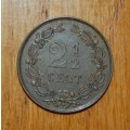 ` 1881 - 2 1/2 Cent Netherland Coin `