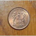 ` South Africa 1999  1 Cent `