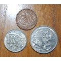 ` Lot of Australia 60`s Coins `