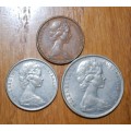 ` Lot of Australia 60`s Coins `