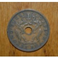 ` Rhodesia & Nyasaland 1 Penny 1962 `