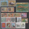 Vatican 1969/74 collection of 20 sets over 3 pages superb MNH. SG between 522/616a. See below.