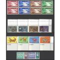 Botswana: Four pages of sets/issues superb MNH. Good value. See below.