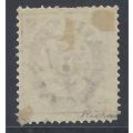 Iceland 1873 very scarce SG 3. CV £ 1,300 in 2013. Used with expert/dealer`s backstamp. See Below.