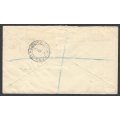 Union postal history: 1933 registered cover FOX ST., JOHANNESBURG to VIENNA . See below.