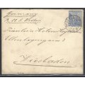 Cape Maritime Mail: 1899 "R.M.S. Briton" cover from Port Elizabeth to Wiesbaden, Germany. See below.