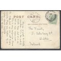 Cape Maritime Mail: 1907 card by Holyhead & Kingston Packet "Munster" Cape Town/Dublin. See below..