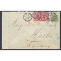 OFS (ORC) 1904 personalized stationery envelope REDDERSBURG/COLOGNE. See below.
