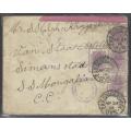 OFS Rare `SS MONGOLIAN`and `P.A.K. QUAGGASHOEK` Boer War cover. See below.