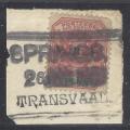 Transvaal: Rare trio - NGOMO cds with CHRISTIANA and SPRINGS ornate datestamps. See below.