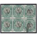 Union 1930`s Roto rarity: TETE-BECHE BLOCK with RARE CYLINDER flaw superb MNH. See below.