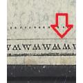OFS 1889 Scarce 1d stamp Brief Kaart (Grey speckled paper) PRINTING ERROR VF Unused. See below.