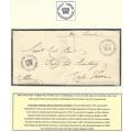 Cape 1820`s `On Service` wrapper and Uitenhage Crown-in-Circle handstamp (CC 4). See below..