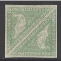 Cape 1864  SACC 17a fine mint pair ex Saldanha.  See below.