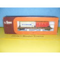 Lima HO Flatbed with Containers (Boxed)