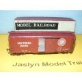 Model Railroad HO Box Wagon - Tinplate - Made in Japan. (Boxed)